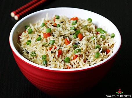 Veg Fried Rice Per Plate [750Ml]