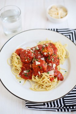 Espaguetis Pomodoro Veganos