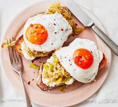 huevos en tostadas