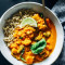 vegetales Curry rojo tailandés