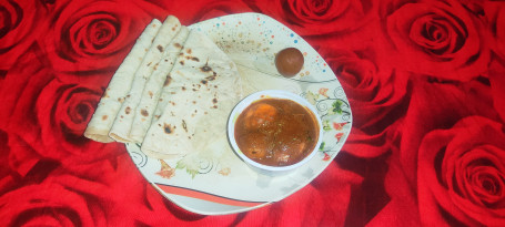 Roti With Egg Curry Combo