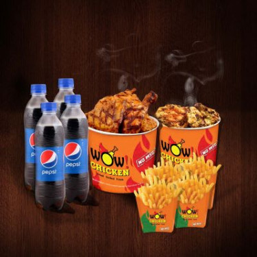 Grilled Bucket Meal Combo For 4