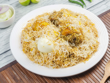 Special Biriyani With Fried Egg And [2 Pcs] Mutton