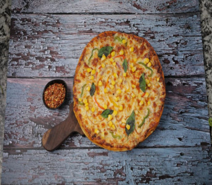 Corn Pepper Pizza [10 Inch]