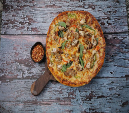 Chicken Reshmi Kebab Pizza [10 Inch]