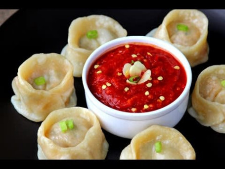 Cheese Chicken Momo [6Pcs]