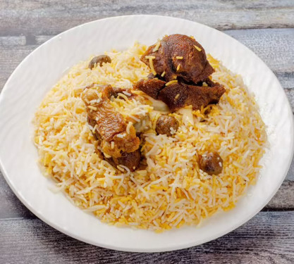 Mutton Biryani With Salad