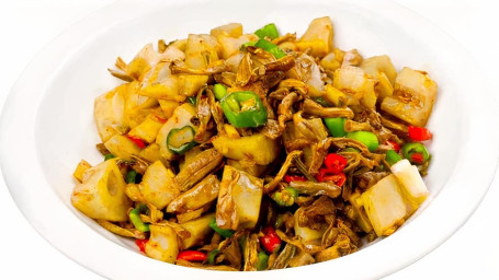 Ground Pork, Lotus Root And Sour Bean Stir-Fry/Suān Dòu Jiǎo Ròu Mò Chǎo Ǒu Dīng