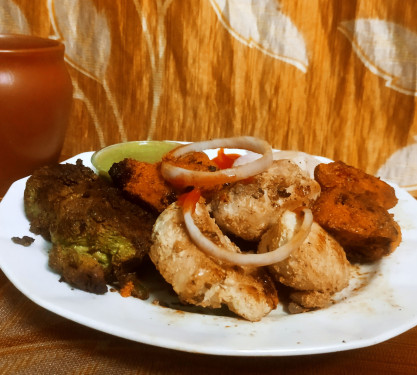 Chicken Tikka Kebab Kebab [3 Pieces] Chicken Hariyali Kebab Kebab [3 Pieces] Chicken Reshmi Kebab Kebab [3 Pieces]