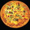 Pizza Exótica De Cinco Especias De Masa Delgada (Grande)