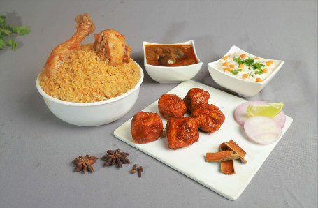 Chicken Biryani Chicken-65 (5 Pcs)