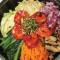 64. Spicy Shrimp Hot Stone Pot Bibimbap