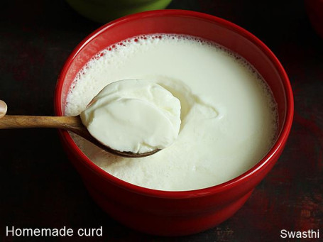 Plain Curd Or Raw Curd