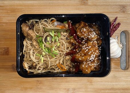 Tcc Special General Tso Chicken With The Choice Of Rice Or Noodles