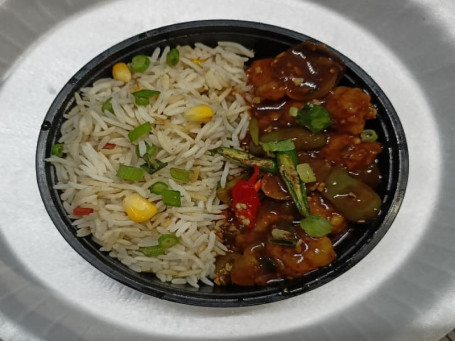 Chilli Garlic Paneer With Noodle/Rice Bowl