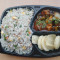 Veg Fried Rice With Chili Chicken (4 Pcs)