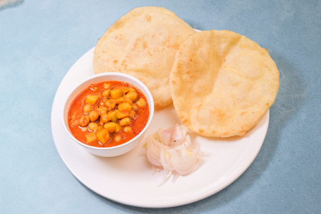 Naan Puri [4Pcs] With Sabjia