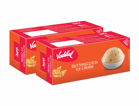 Butter Scotch Ice Cream (700 Ml Party Pack 1+1)