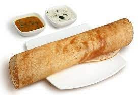 Plain Dosa Sambar Chutney (1 Pc)