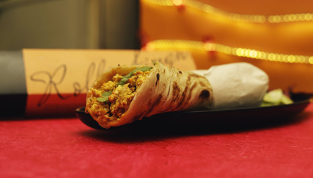 Paneer Bhurji Masala Roll