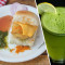 Cheese Vada Pav 2Pcs) Mint Lime Juice