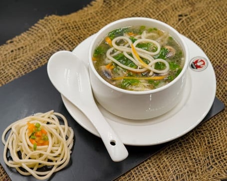Veg Noodles Soup [Serves 2]