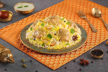 Pollo Cremoso Afghani Tikka Dum Biryani, Porciones 1)