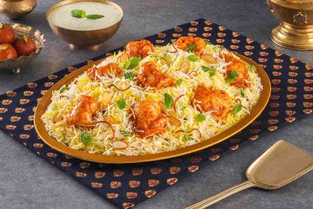 Pollo Murgh Tikka Tikka Dum Biryani, Porciones 4)