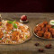 Hyderabadi Chicken Biryani (Spicy Lazeez Bhuna Murgh, Sirve 1) Murgh Kefta (9 Piezas)