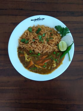 Rice Box With Veg Curry