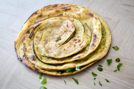 Methi Paratha (2Pic) Raitha&Pickel