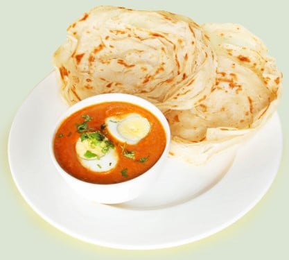 3 Porotta Egg Curry