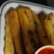 Yam Plantain Fries Fingers With Nomudun Sauce (Vegan)
