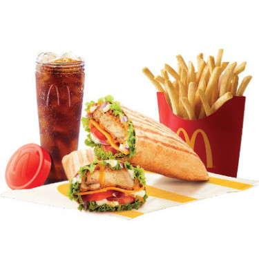 Mcsaver Big Spicy Chicken Wrap Meal