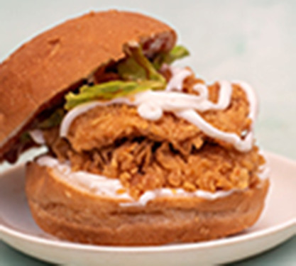 Crispy Chicken Double Pattie Burger