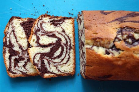 Marble Lofe Cake With Egg