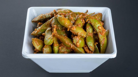 (G176) Spicy Garlic Edamame