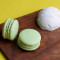 Macaron De Pistacho Con Helado