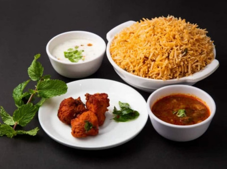 Biriyani Rice Chicken 65 Combo