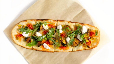 Roasted Acorn Squash Flatbread, V