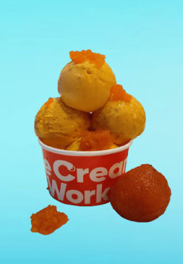 Moti Choor Ladoo Ice Cream