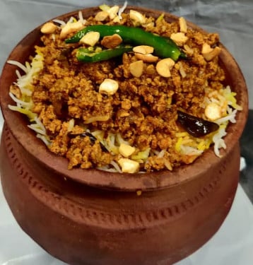 Chicken Keema Pot Biryani