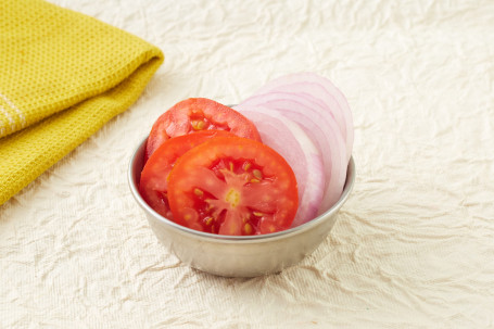 Onion And Tomato Circles