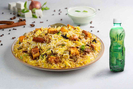 Combinación De Bebidas Paneer Dum Biryani