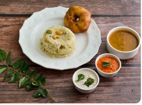 Ghee Pongal Vada Combo