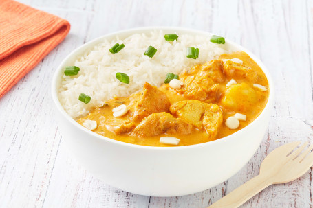 Thai Chicken Massaman Curry With Steam Rice (Mini)