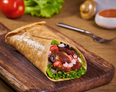 Crispy Chicken Patty Wrap