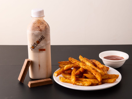 Masala Fries Kitkat Shake