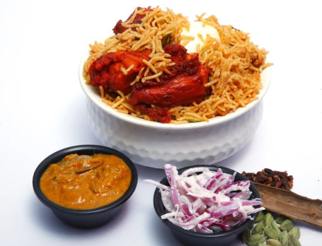 1 Kg Chicken Biriyani With Chicken 65