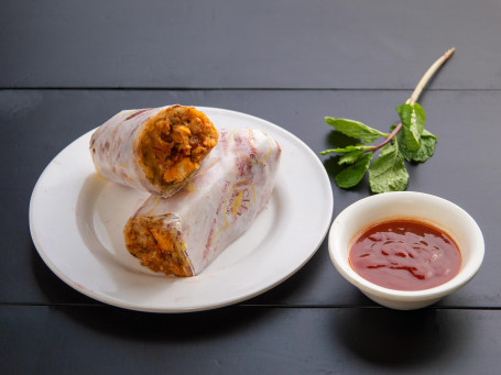 Egg-Chicken Parotta Roll